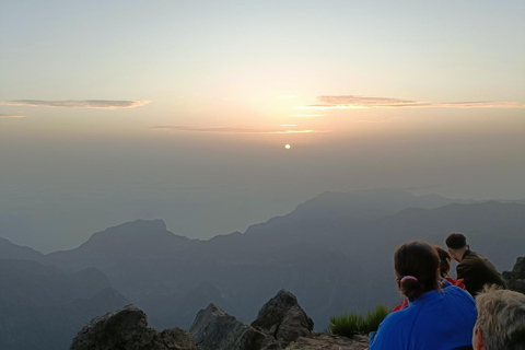 De 0 a 1818 metros hasta Pico do Arieiro Amanecer