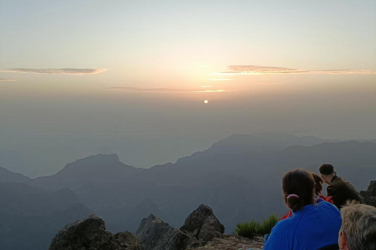 Od 0 do 1818 metrów do Pico do Arieiro Sunrise