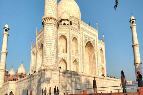 From Delhi : Private Taj Mahal and Agra Fort Trip by Car Private Ac Car and Tour Guide only