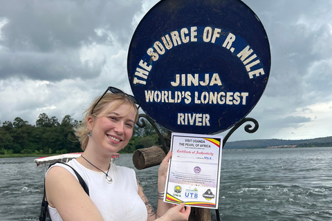 Kampala: Jinja Nile Source, Zipline, & Boat Tour