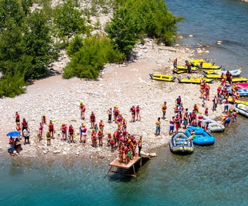 Family Rafting at Koprulu Canyon w/Lunch and Hotel Transfer
