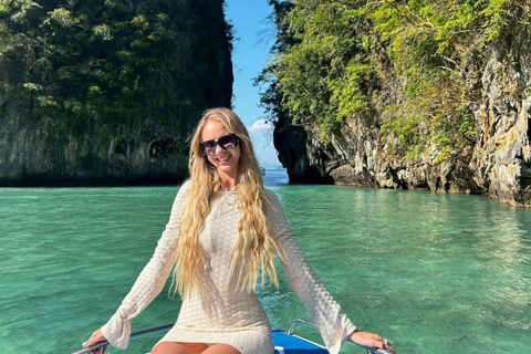 Phuket: Krabi Hong Island, Koh Yao Yai & Lunch by Speedboat Day Trip
