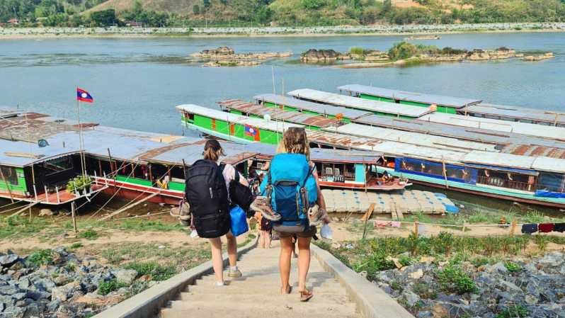 No Čiangmai: Luangprabangas 3 dienu 2 nakšu ekskursija ar lēnu laivu