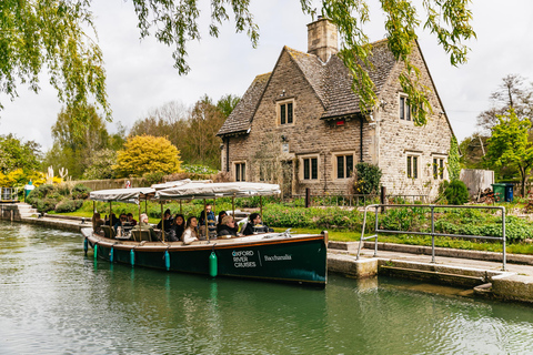 Oxford: Sightseeing River Cruise with Afternoon Tea