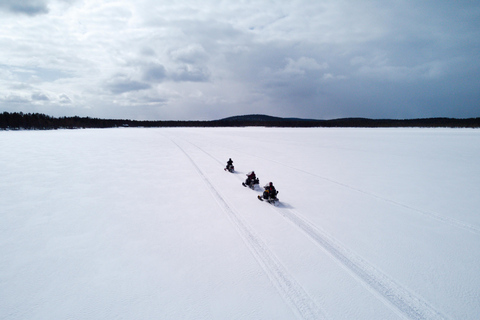 莱维：当地向导带领的2小时雪地摩托探险之旅利维：由当地向导带领的2小时雪地摩托探险之旅