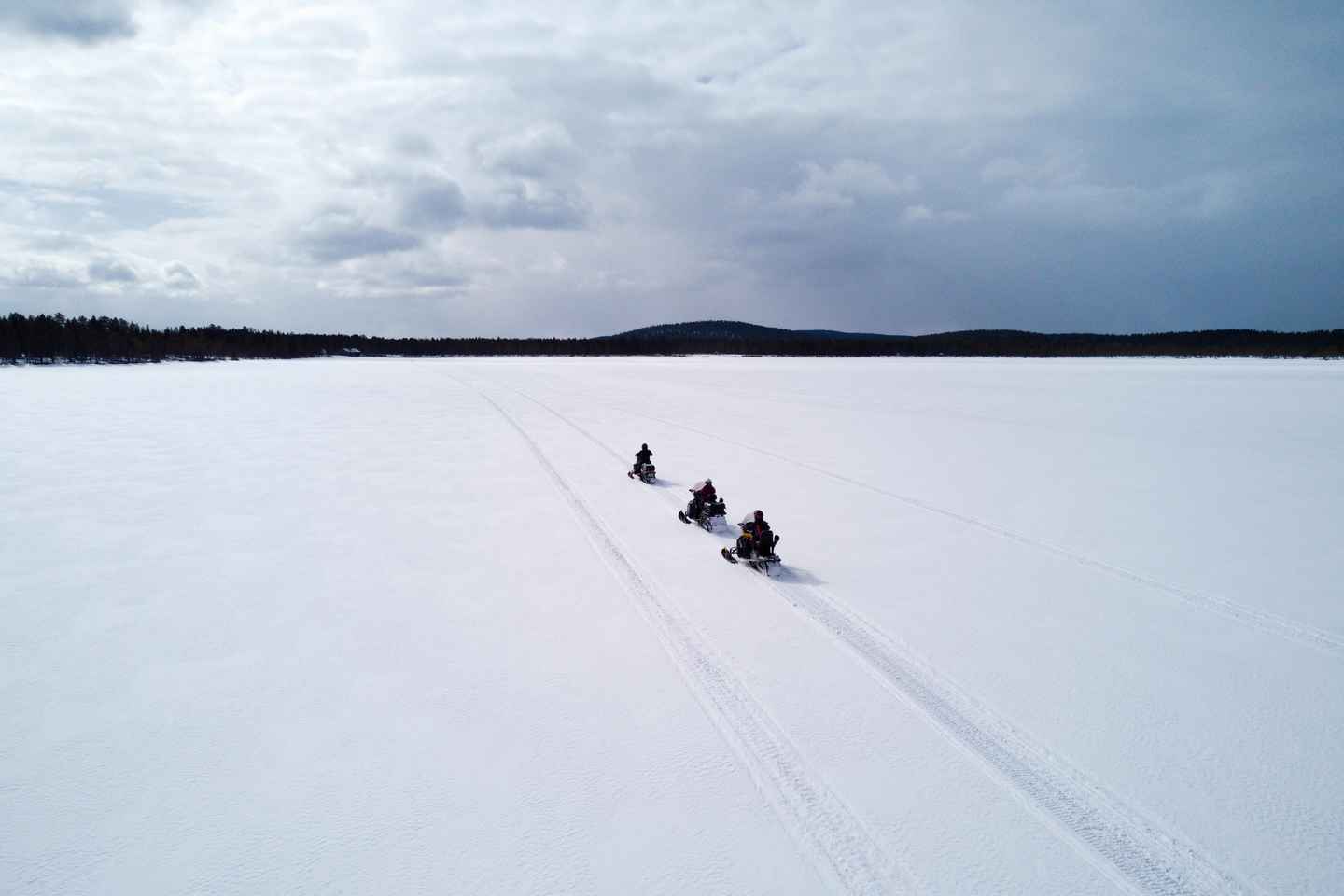 Levi: 2.5-Hour Snowmobile Safari (option to buy 360 video)