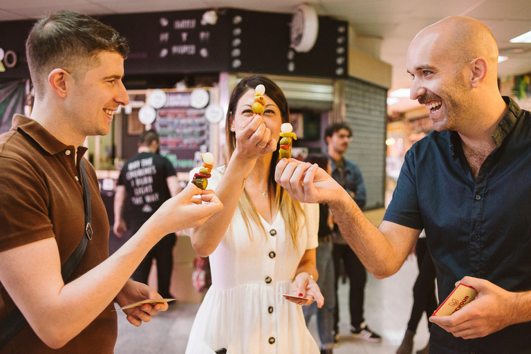 Madrid: Tour gastronomico a piedi e visita al mercato