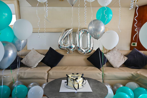 Celebrate Your Birthday in Style on luxury Yacht in Dubai Celebrate Your Birthday in Style on 75 FT Yacht in Dubai