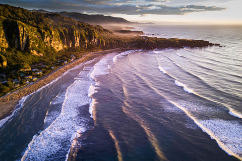 Wycieczka z Franz Josef do Christchurch przez Hokitika (w jedną stronę)