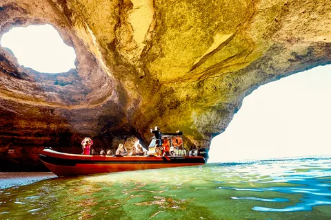 Från Lagos: Benagil Caves Speedboat Adventure