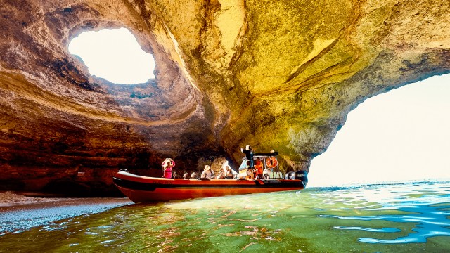 Visit From Lagos Benagil Caves Speedboat Adventure in Sagres