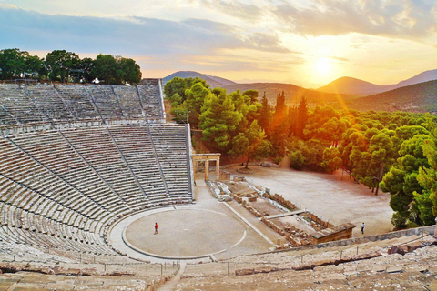 Groot theater, Nafplio Snorkelen bij oude verzonken stadGroot theater, Nafplio- Snorkelen bij oude verzonken stad