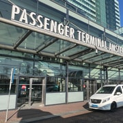 Port de croisière d'Amsterdam : visite privée en minibus de luxe