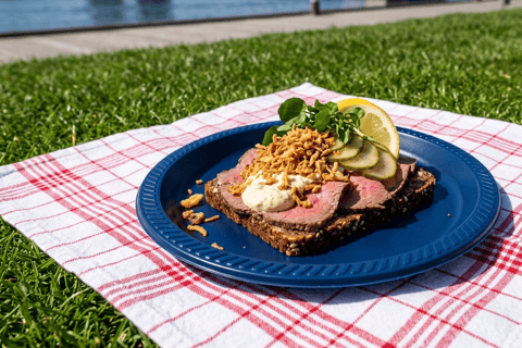 Copenhagen: 3-Hour Guided Food Tasting and Urban Bike Tour English - 3 Hours