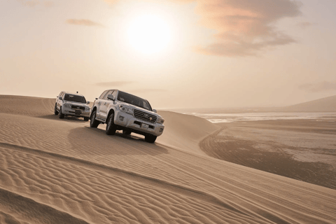Desert Safari Qatar Camel Sandbording sunrise/sunset tour