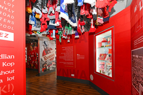 Guided tour of the Liverpool FC museum + exclusive e-book