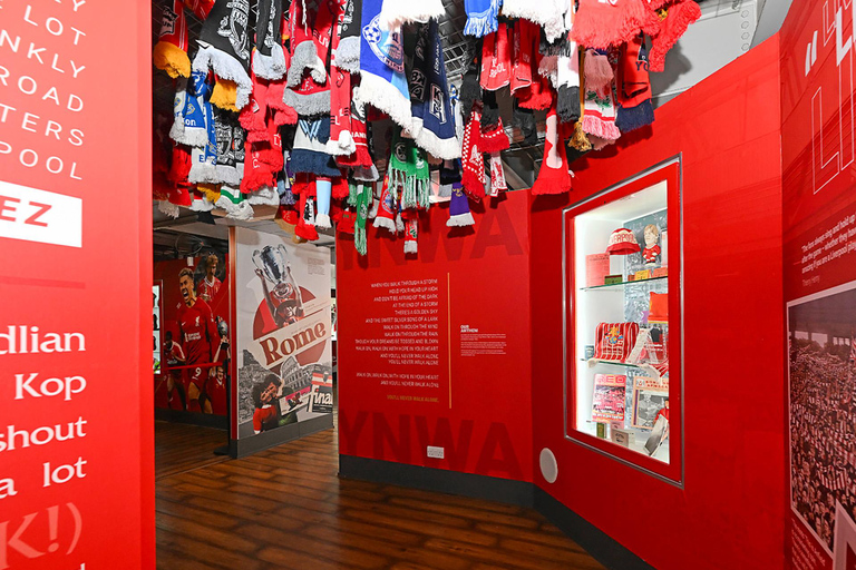 Guided tour of the Liverpool FC museum + exclusive e-book