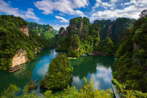 Visite privée d&#039;une journée à Zhangjiajie — Options multi-panoramiquesOption E : Grand Canyon et lac Baofeng