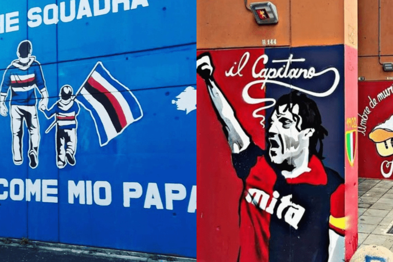 Genoa Burial & Street Art Tour Tour in Italian