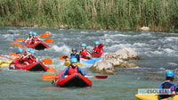 Huesca, Kayak de la rivière dans la route géologique pyréenne - Housity