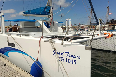 Djerba Catamaran: Turquoise Escape & Swim with Transfers