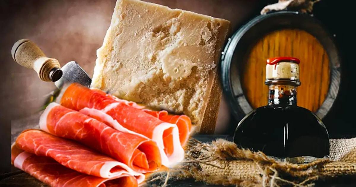 Parma Tour del formaggio, del prosciutto e dell'aceto balsamico con