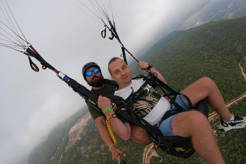 Antalya: Experiencia de Parapente con Traslados al Hotel