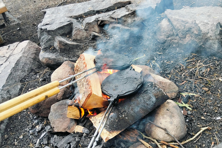 Oslo: Scenic Forest Walk with Coffee and Bonfire Waffles