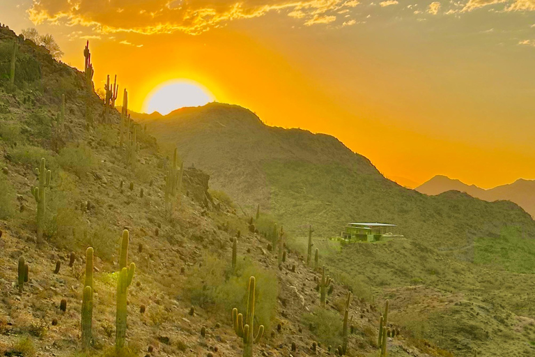 Spektakulär guidad vandring i soluppgången i Phoenix, Arizona