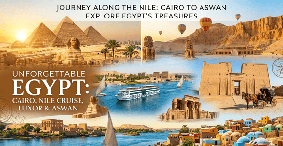 9-Day Egypt Tour: Cairo Pyramids, Luxor, Aswan & Nile Cruise