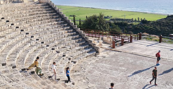 Heritage Experience from Paphos: Kourion, Kolossi & Omodos