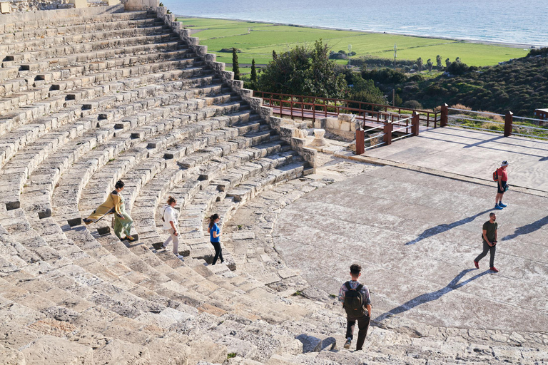 Heritage Experience from Paphos: Kourion, Kolossi & Omodos