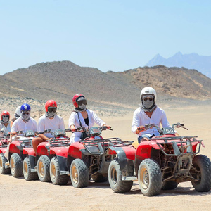 Hurghada: Super Safari Adventure with ATV, Camel Ride & BBQ