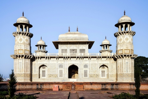 Visite privée du Taj Mahal et du Fort d'Agra depuis Delhi en voitureVisite privée de Delhi avec chauffeur, voiture et guide