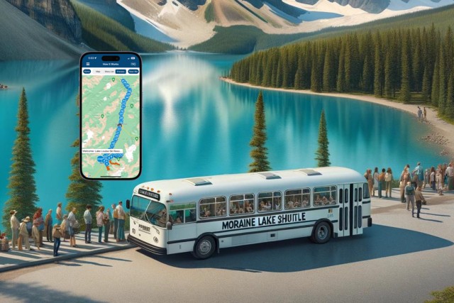 Visit Lake Louise & Moraine Self-Guided Driving Audio Tour in Field, British Columbia, Canada
