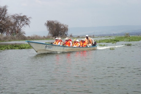 Excursion d'une journée au lac Naivasha (Hells Gate) avec promenade en bateau