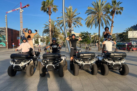 Barcellona: Tour della città in quad elettrico (Licenza obbligatoria)