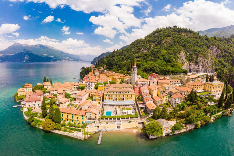 From Milan: Full-Day Trip to Como and Bellagio Public Boat cruise