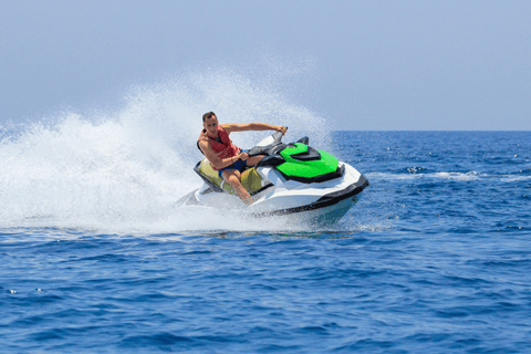 Jetski com Parasailing e mergulho com capacete