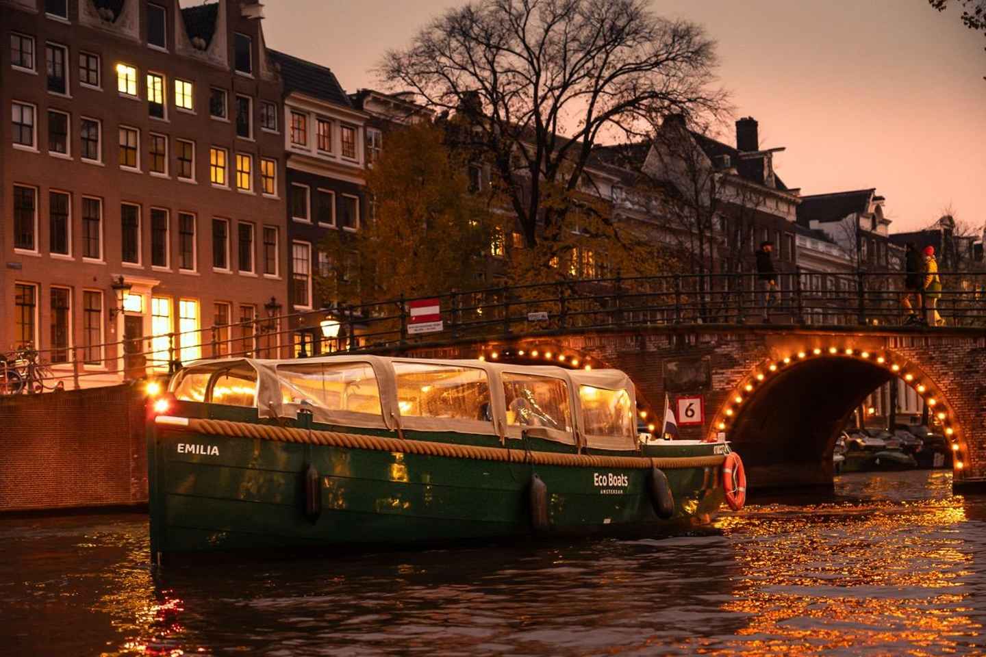 Amsterdam Evening (Sunset) Canal Cruise w/ optional drinks