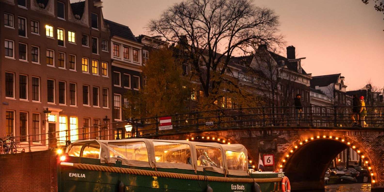 Amsterdam Evening (Sunset) Canal Cruise w/ optional drinks