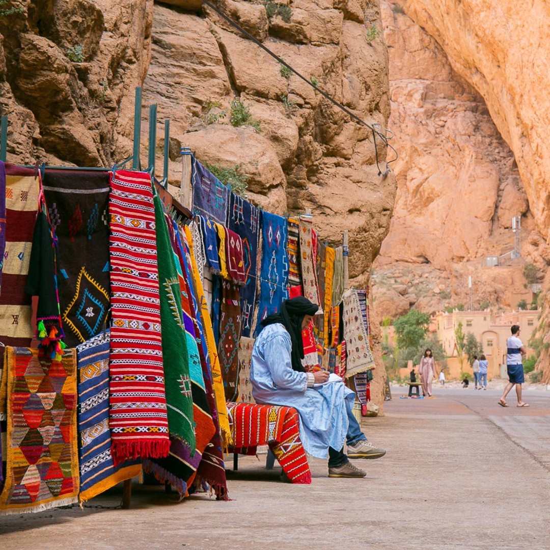Ouarzazate : Kasbah Amridil, Vallée des Roses, Gorges de Toudgha