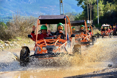 Antalya: Jeep Safari,Quad/Buggy,Zipline&CanyonVisit wLunch Jeep Safari, Quad/Buggy & Zipline – Canyon Visit (No Pickup)