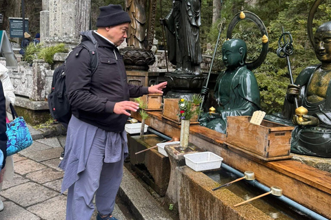 From Osaka/Kyoto: Mt. Koya & Nachi Falls Private Day Trip
