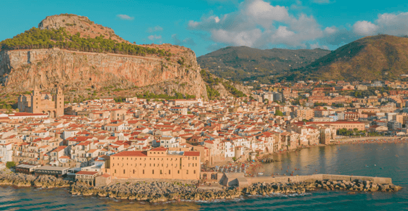 Palermo: Palermo Cefalù & Monreale Day Trip with Boat Option