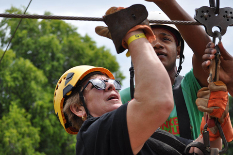 Puerto Plata: Desafío AdrenTrip &quot;Agua y Aire&quot; con Cascadas y Zipline