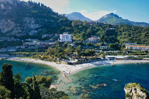 Mount Etna + Taormina and Isola Bella with Pickup and Drop-Off Included Mount Etna + Taormina and Isola Bella with Pick-up and Drop-off Included