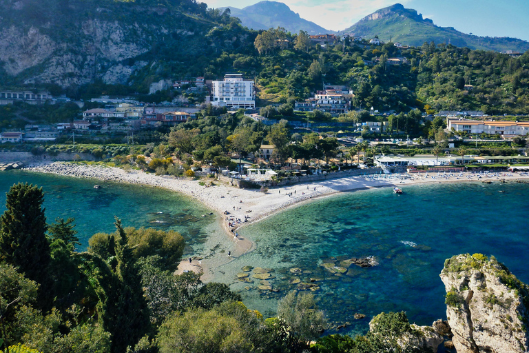 Mount Etna + Taormina and Isola Bella with Pickup and Drop-Off Included Mount Etna + Taormina and Isola Bella with Pick-up and Drop-off Included