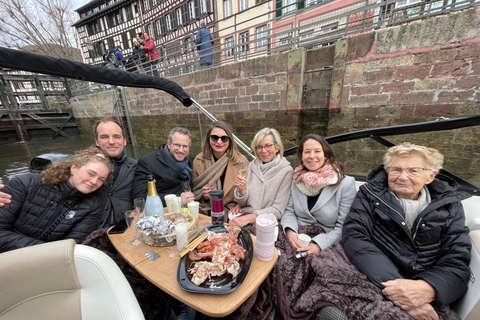 Navidad en Estrasburgo en barco privado