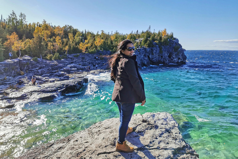 From Toronto: Bruce Peninsula National Park Guided Day Trip Spring, Summer, or Fall Tour with Hiking